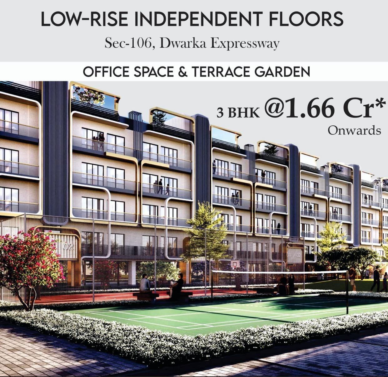 MRG Crown Ultra Luxurious Premium Floors Sector 106 Gurgaon