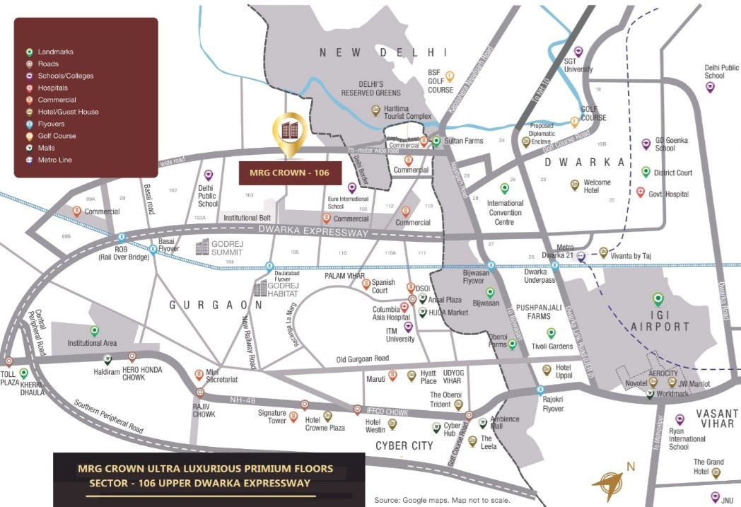 location-map-sector-106